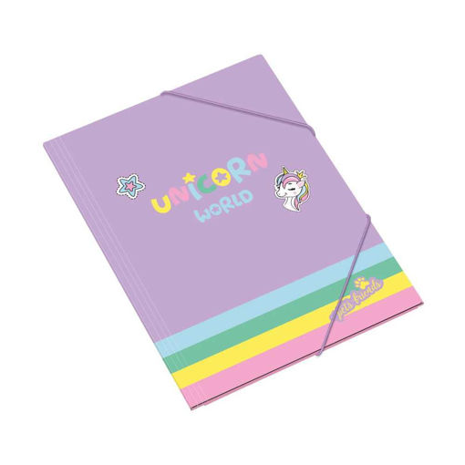 Picture of UNICORN WORLD A4 FLAP FOLDER